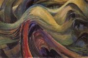 Emily Carr Abstract Tree Forms painting